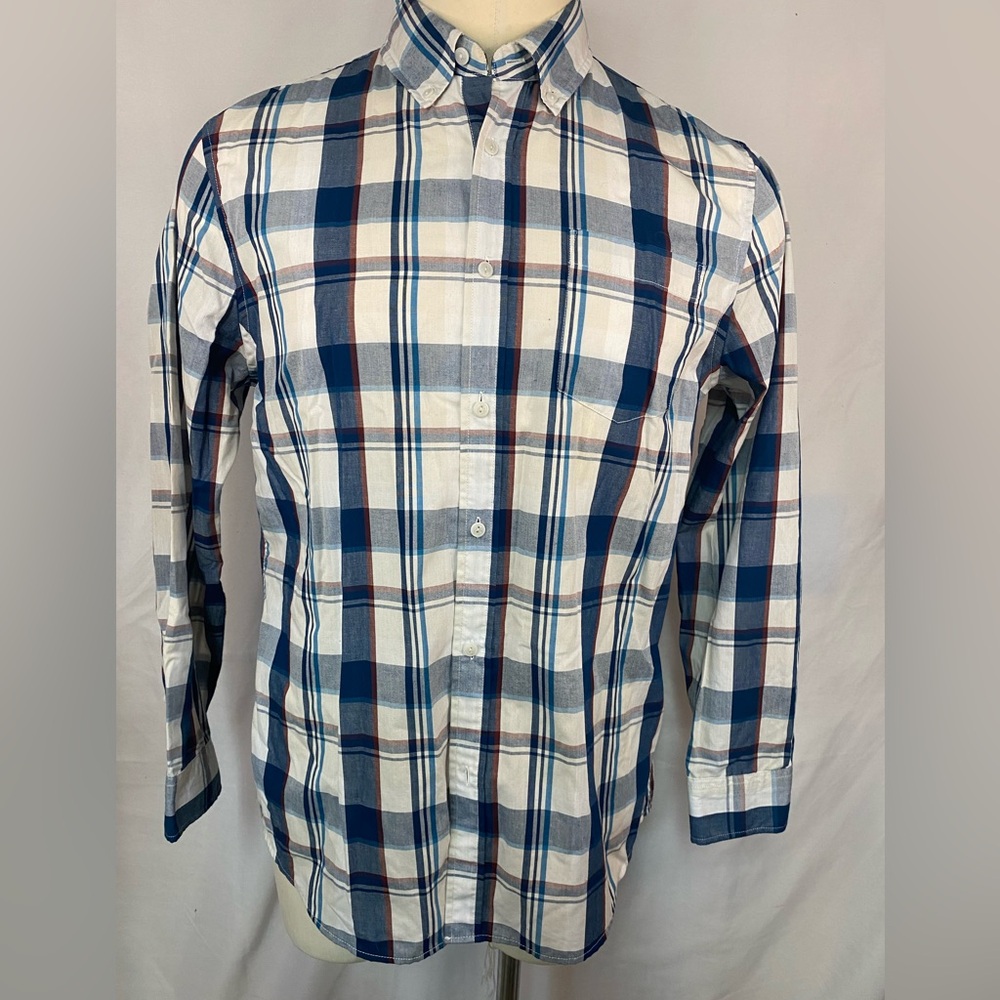 Lee Regular Fit Long Sleeve Button Up Shirt Men’s Large